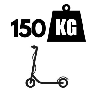 el løbehjul max vægt 150 kg