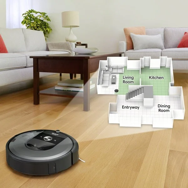 iRobot Roomba i7 kortlægger hjemmet