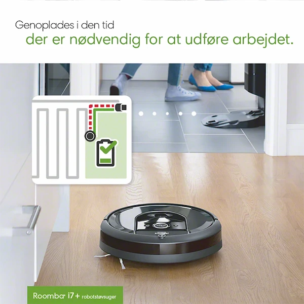 iRobot Roomba i7 automatisk selvopladning