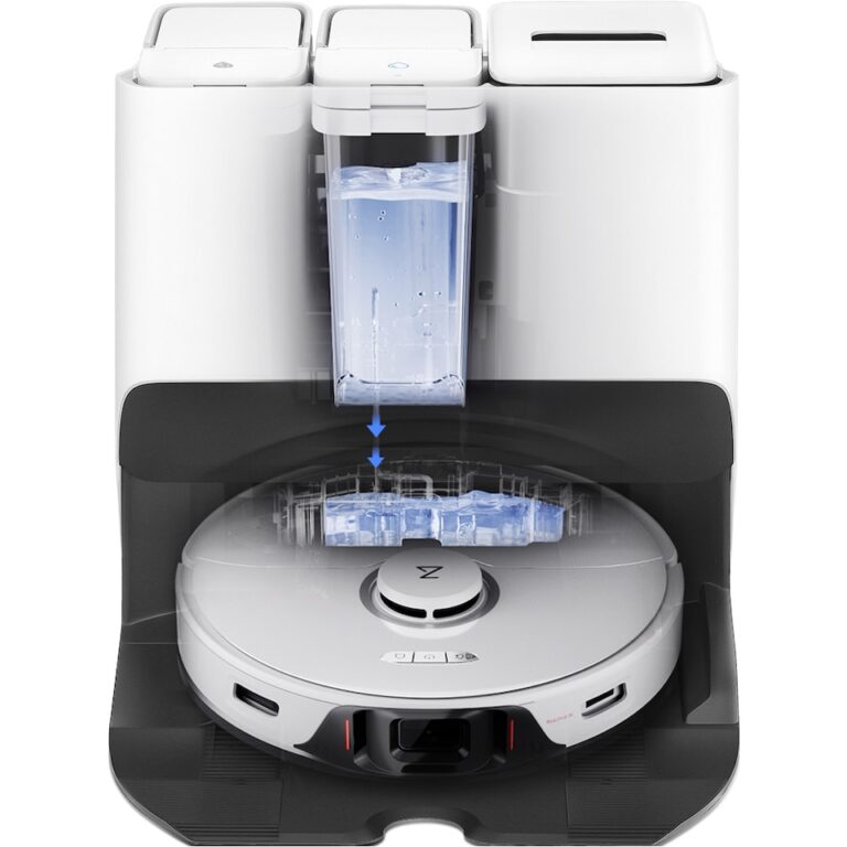 Roborock S8 Pro Ultra hvid automatisk vandpåfyldning