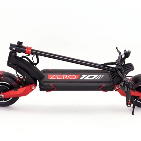 Sammenklappet ZERO 10X el-løbehjul